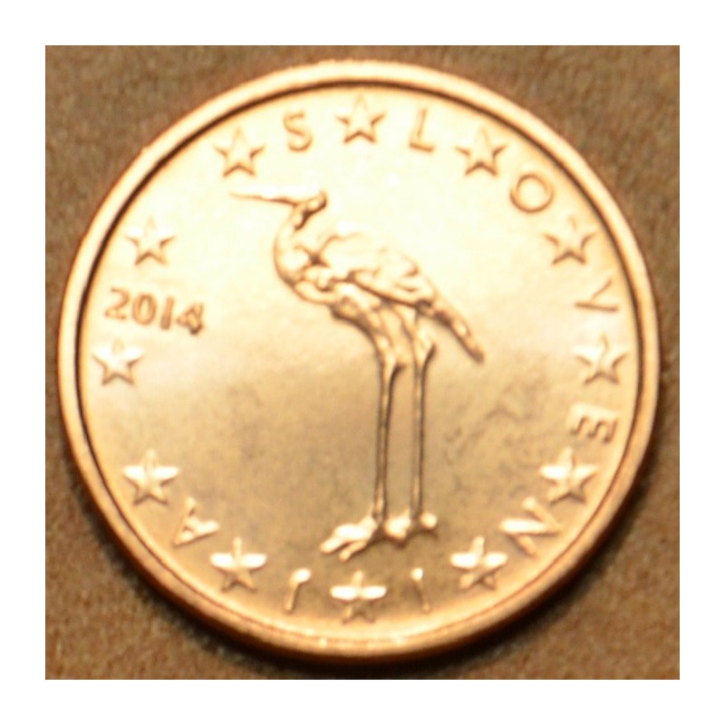 Euromince mince 1 cent Slovinsko 2014 (UNC)