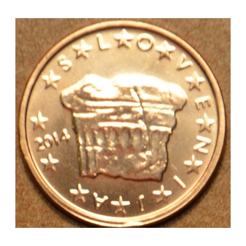 Euromince mince 2 cent Slovinsko 2014 (UNC)