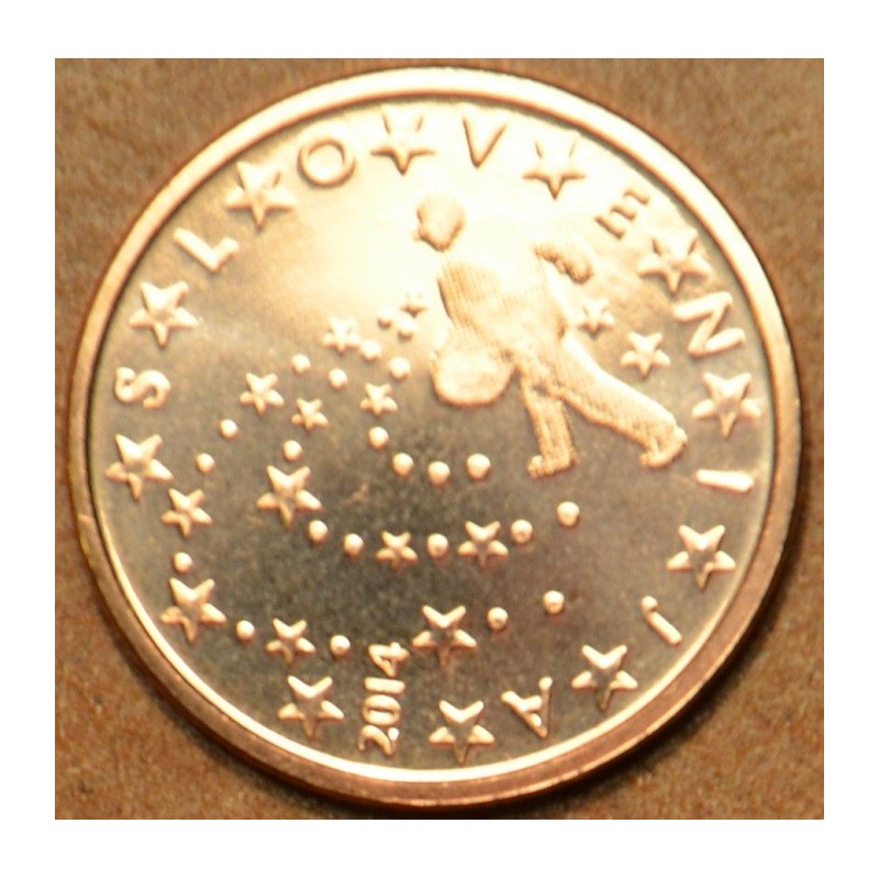 eurocoin eurocoins 5 cent Slovenia 2014 (UNC)