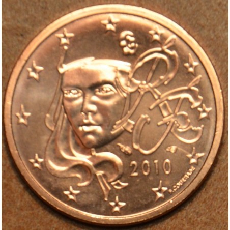 euroerme érme 1 cent Franciaország 2010 (UNC)