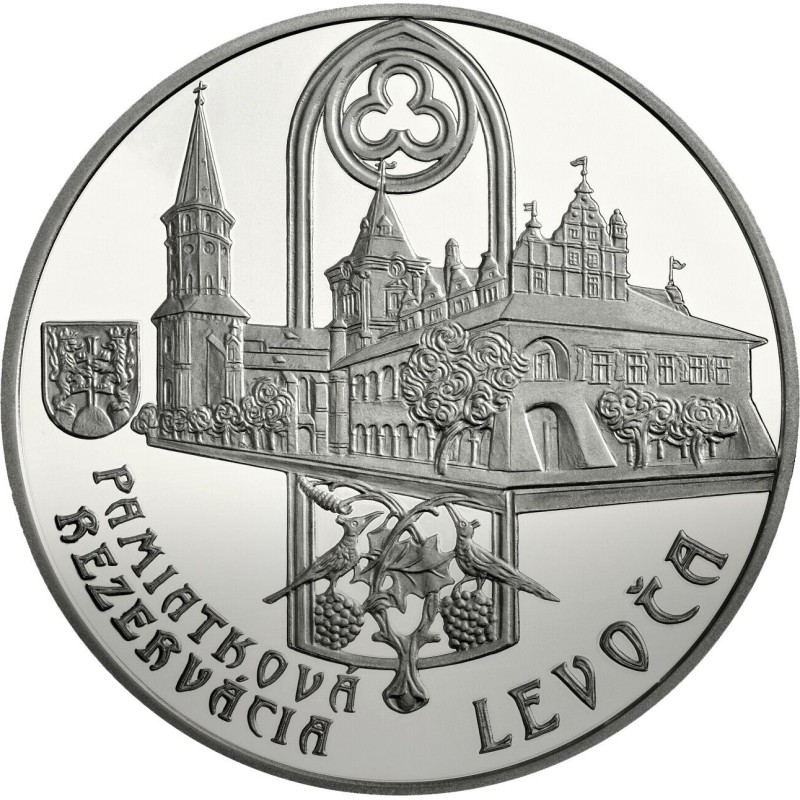 eurocoin eurocoins 20 Euro Slovakia 2017 - Levoča (Proof)