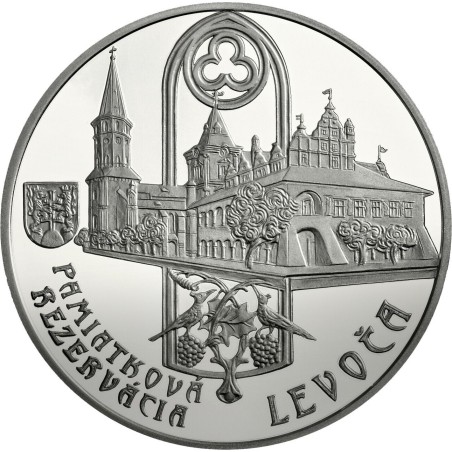 Euromince mince 20 Euro Slovensko 2017 Pamiatková rezervácia Levoča...