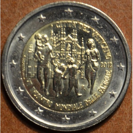 euroerme érme 2 Euro Vatikán 2012 - A családok 7. világtalálkozója ...