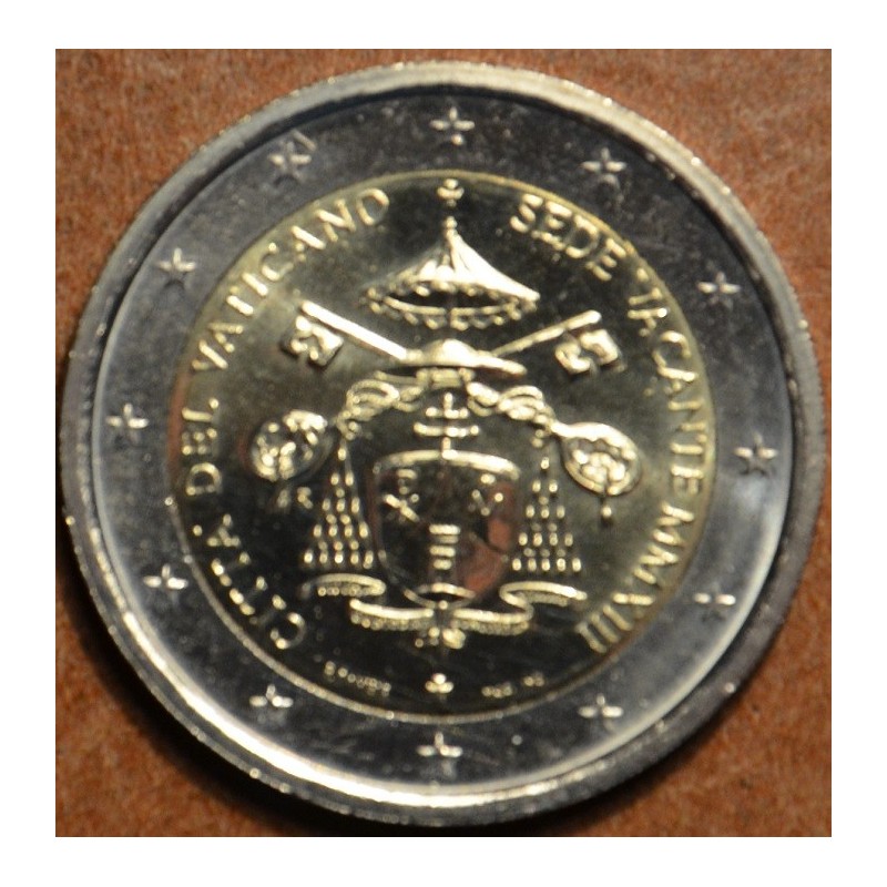 eurocoin eurocoins 2 Euro Vatican 2013 - Sede Vacante (UNC)