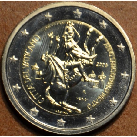 Euromince mince 2 Euro Vatikán 2008 -Rok svätého Pavla (UNC bez fol...