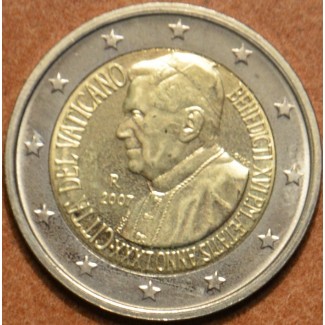 euroerme érme 2 Euro Vatikán 2007 - XVI. Benedictus pápa 80. szület...