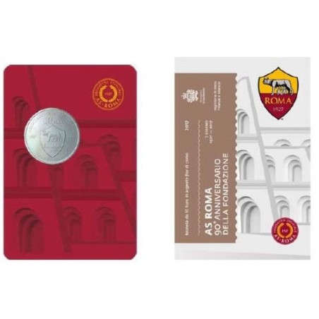 Euromince mince 10 Euro San Marino 2017 - 90 rokov AS Roma (BU)