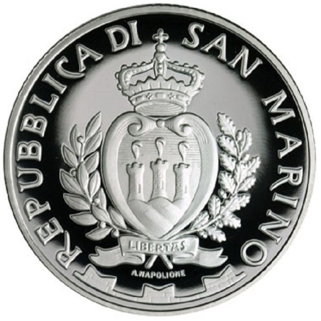 euroerme érme 5 Euro San Marino 2017 - A törpeállamok játékai (Proof)