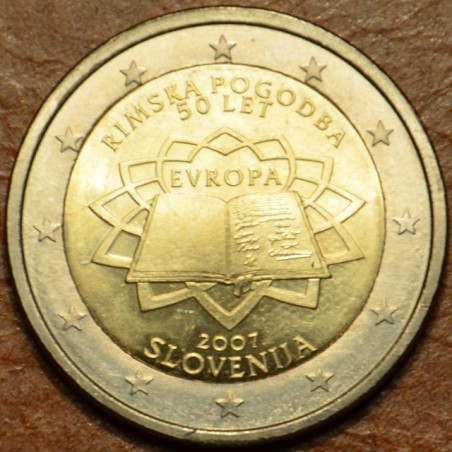 eurocoin eurocoins 2 Euro Slovenia 2007 - 50th anniversary of the T...