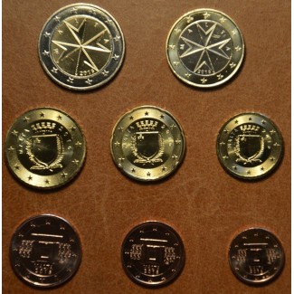 Euromince mince Sada 8 euromincí Malta 2017 (UNC)