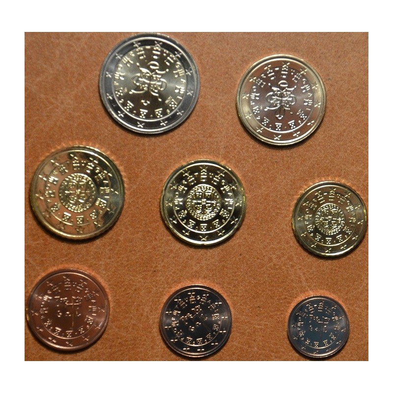 Euromince mince Portugalsko 2017 sada 8 mincí (UNC)