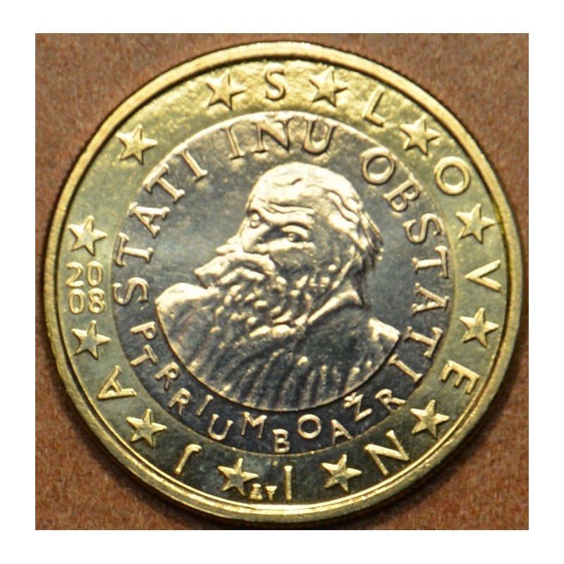 Euromince mince 1 Euro Slovinsko 2008 (UNC)