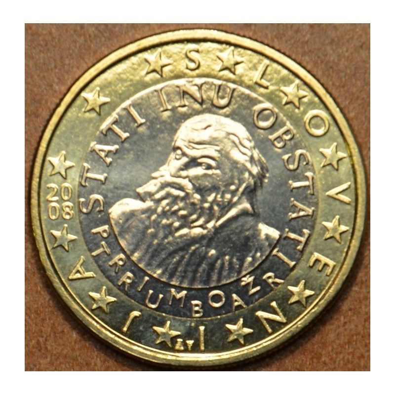 euroerme érme 1 Euro Szlovénia 2008 (UNC)