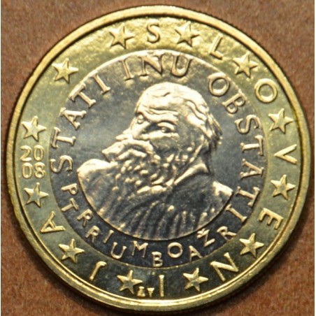 eurocoin eurocoins 1 Euro Slovenia 2008 (UNC)