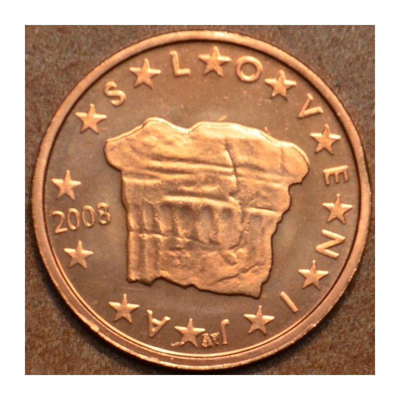 Euromince mince 2 cent Slovinsko 2008 (UNC)