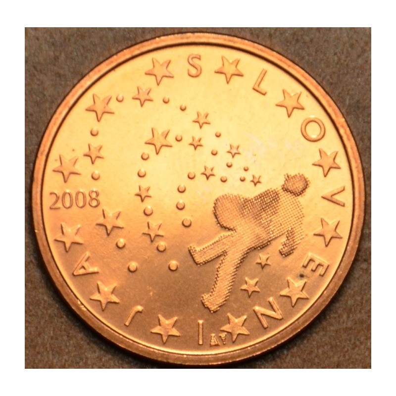 euroerme érme 5 cent Szlovénia 2008 (UNC)