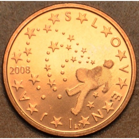eurocoin eurocoins 5 cent Slovenia 2008 (UNC)