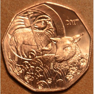 Euromince mince 5 Euro Rakúsko 2017 Veľkonočné jahniatko (UNC)
