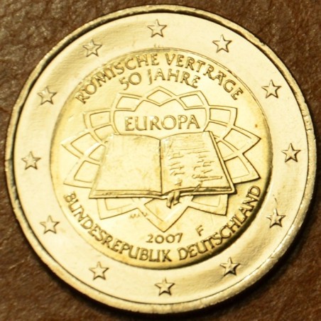 Euromince mince 2 Euro Nemecko 2007 \\"F\\" 50 rokov Rímskej zmluvy...