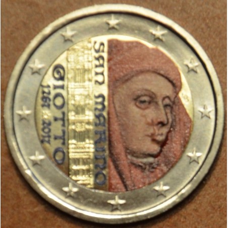 euroerme érme 2 Euro San Marino 2017 - Giotto születésének 750. évf...