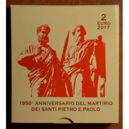 eurocoin eurocoins 2 Euro Vatican 2017 - Saint Peter and Saint Paul...