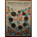 Portugal 2017 set of 8 coins (UNC)
