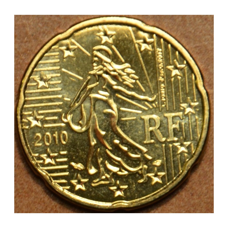 Euromince mince 20 cent Francúzsko 2010 (UNC)