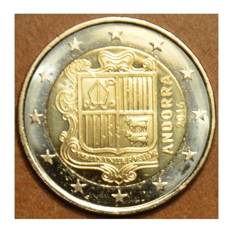 euroerme érme 2 Euro Andorra 2016 (UNC)