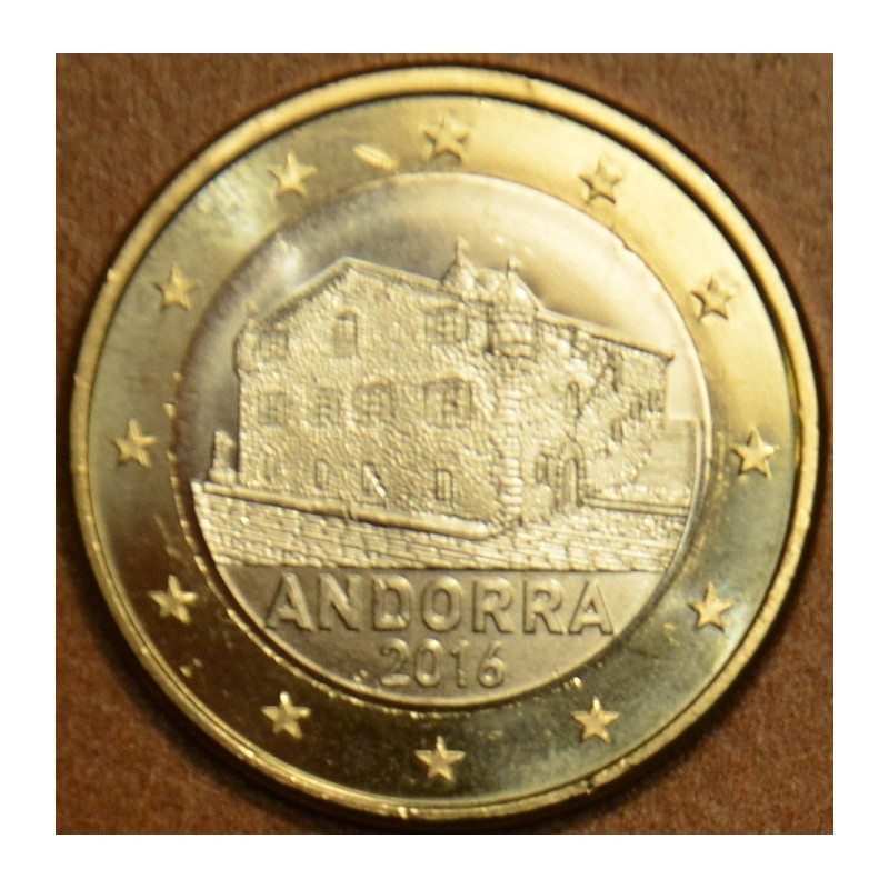 Euromince mince 1 Euro Andorra 2016 (UNC)