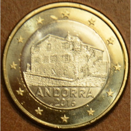 Euromince mince 1 Euro Andorra 2016 (UNC)