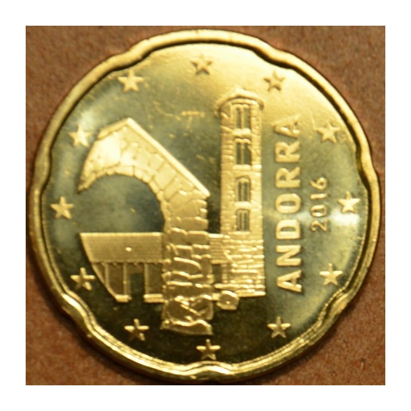 eurocoin eurocoins 20 cent Andorra 2016 (UNC)