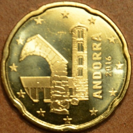 Euromince mince 20 cent Andorra 2016 (UNC)