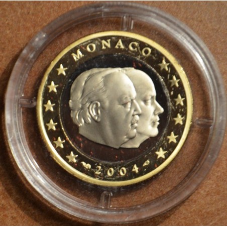 Euromince mince 1 Euro Monaco 2004 (Proof)