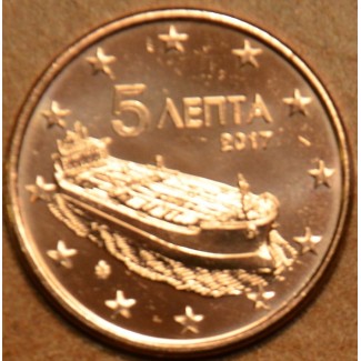 Euromince mince 5 cent Grécko 2017 (UNC)