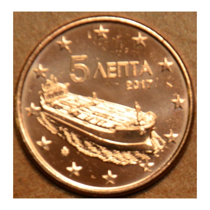 euroerme érme 5 cent Görögország 2017 (UNC)