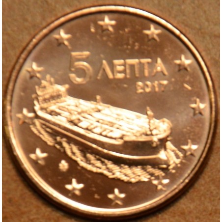 euroerme érme 5 cent Görögország 2017 (UNC)