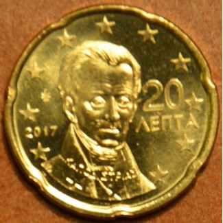 Euromince mince 20 cent Grécko 2017 (UNC)