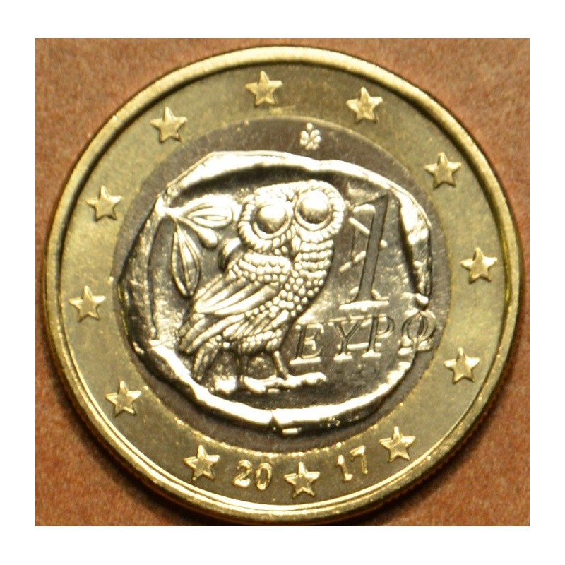 Euromince mince 1 Euro Grécko 2017 (UNC)