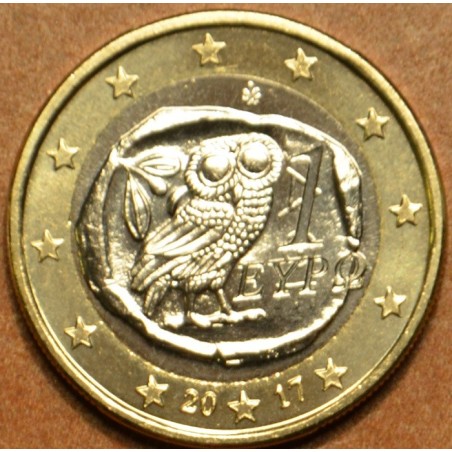 eurocoin eurocoins 1 Euro Greece 2017 (UNC)