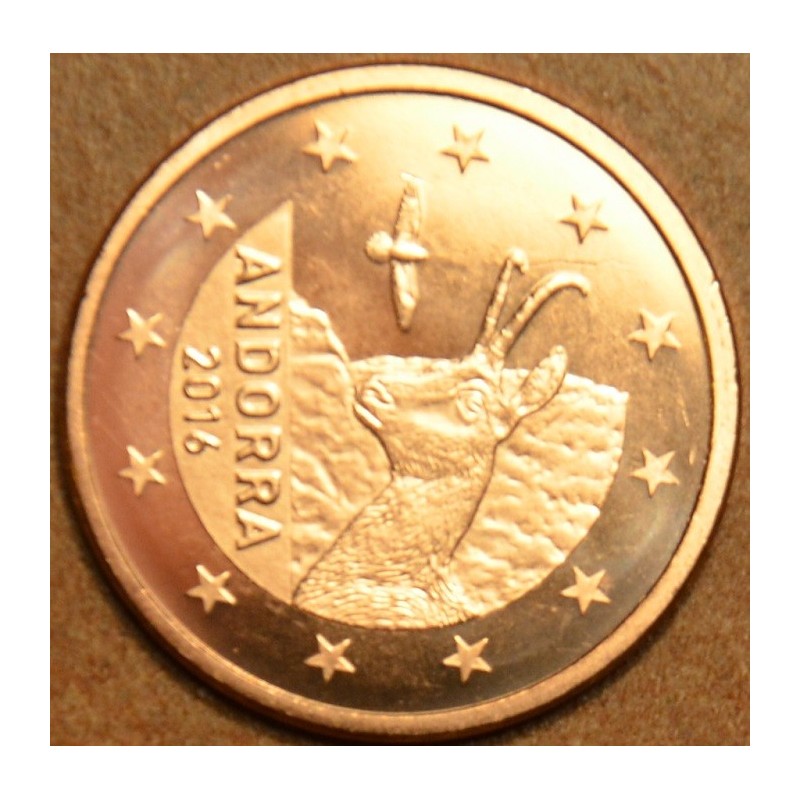 eurocoin eurocoins 1 cent Andorra 2016 (UNC)