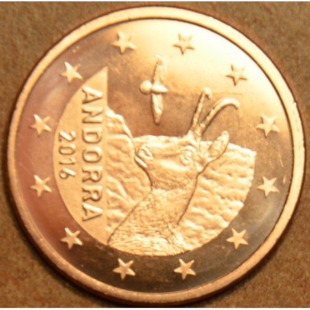 eurocoin eurocoins 1 cent Andorra 2016 (UNC)