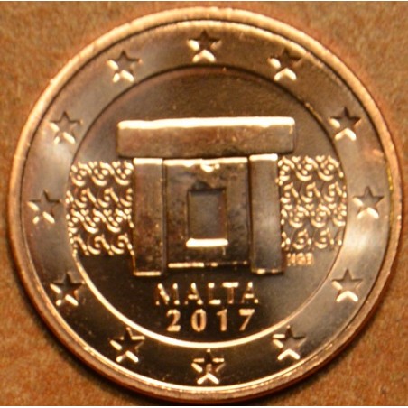 Euromince mince 2 cent Malta 2017 (UNC)