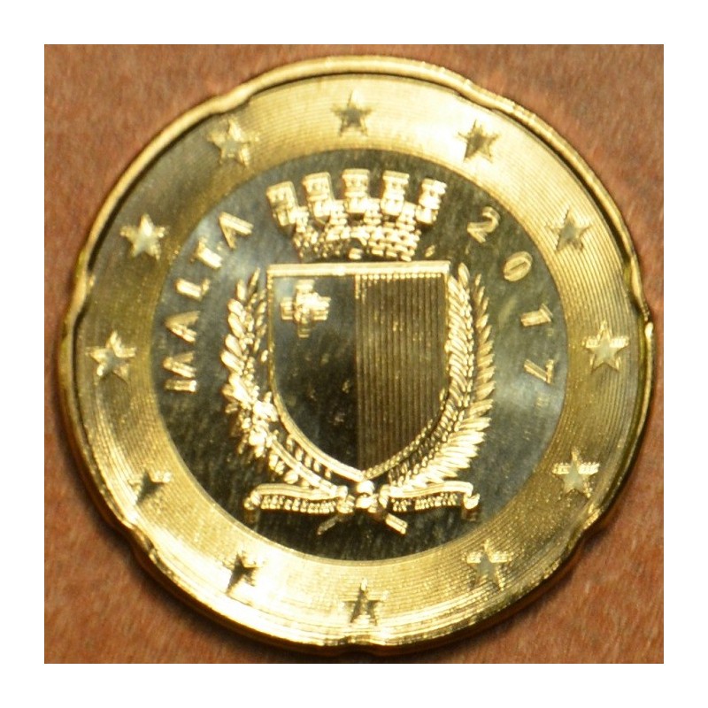 Euromince mince 20 cent Malta 2017 (UNC)