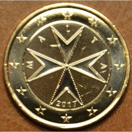 Euromince mince 1 Euro Malta 2017 (UNC)