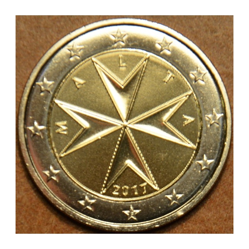 eurocoin eurocoins 2 Euro Malta 2017 (UNC)