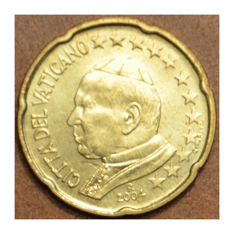 Euromince mince 20 cent Vatikán 2004 Ján Pavol II (BU)