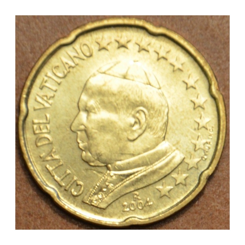 euroerme érme 20 cent Vatikán 2004 János Pál II (BU)