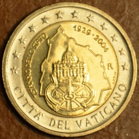 euroerme érme 2 Euro Vatikán 2004 - Vatikán állam megalapításának 7...