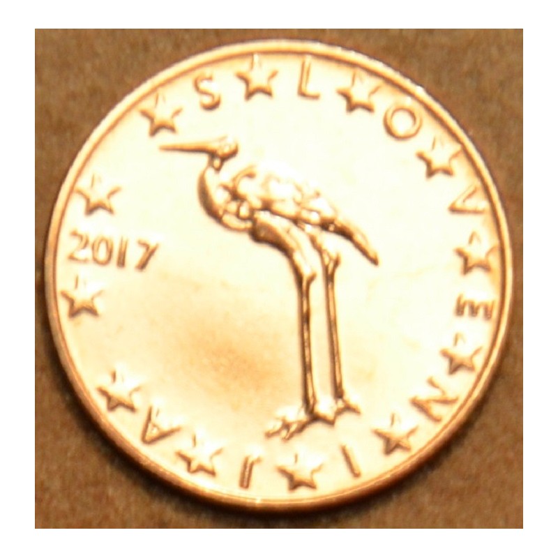 Euromince mince 1 cent Slovinsko 2017 (UNC)