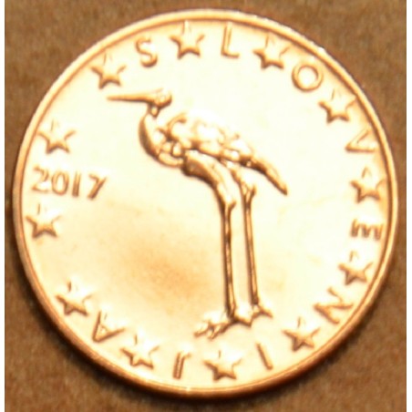 Euromince mince 1 cent Slovinsko 2017 (UNC)